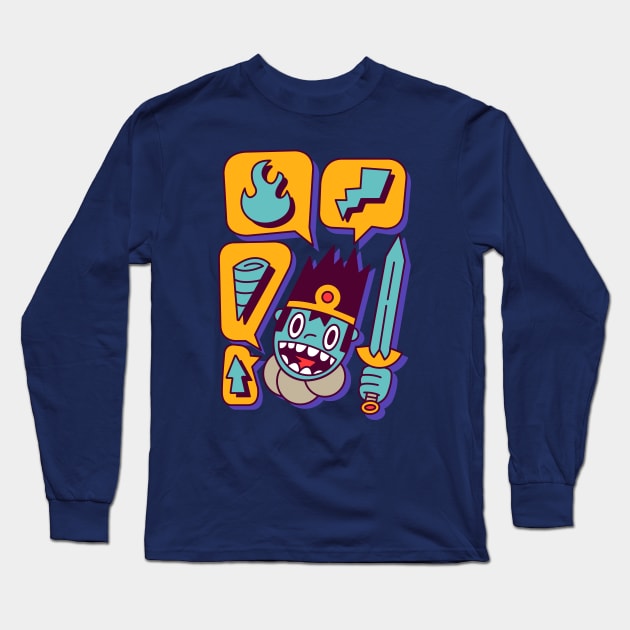 Smash Ultimate Dragon Quest Hero T-shirt Long Sleeve T-Shirt by GeekyGetters